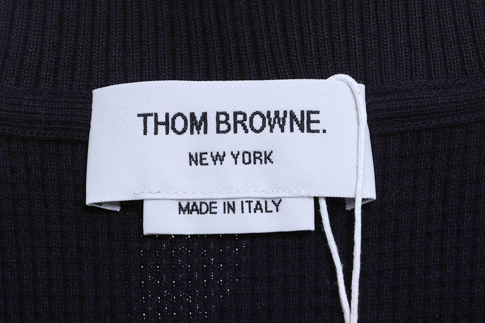 TB Waffle Stripe Printed Edge POLO TSK1