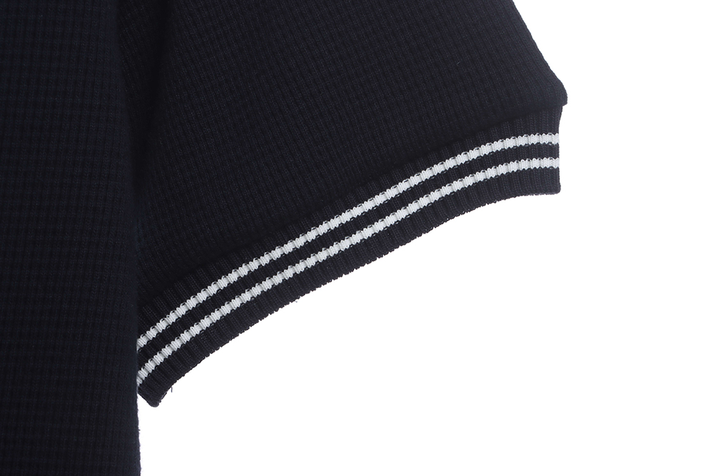 TB Waffle Stripe Printed Edge POLO TSK1