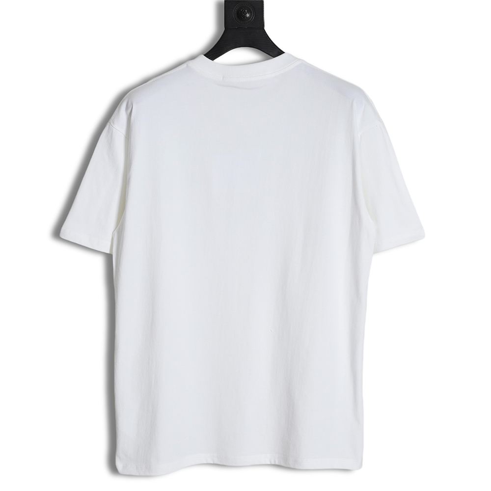Alexander Wang 23SS rhinestone letters hot diamond short-sleeved T-shirt