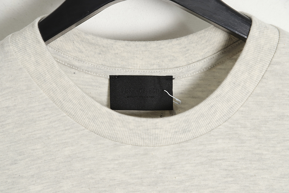 Fear of God FOG main line front F back G letter short-sleeved T-shirt