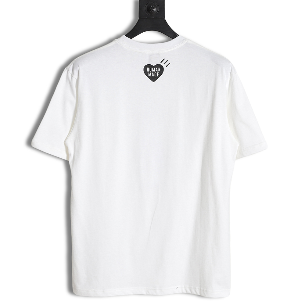HUMAN MADESS23 Beijing Xi'an Pop-up limited panda pattern printing round neck short-sleeved T-shirt