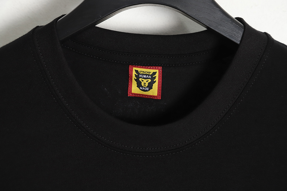 HUMAN MADESS23 Beijing Xi'an Pop-up limited panda pattern printing round neck short-sleeved T-shirt TSK1