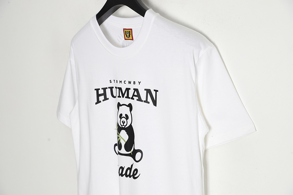 HUMAN MADESS23 Beijing Xi'an Pop-up limited panda pattern printing round neck short-sleeved T-shirt