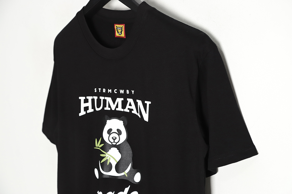 HUMAN MADESS23 Beijing Xi'an Pop-up limited panda pattern printing round neck short-sleeved T-shirt TSK1
