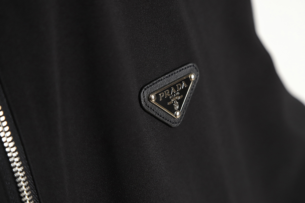 PRADA 23SS School Uniform Stand Collar Jacket