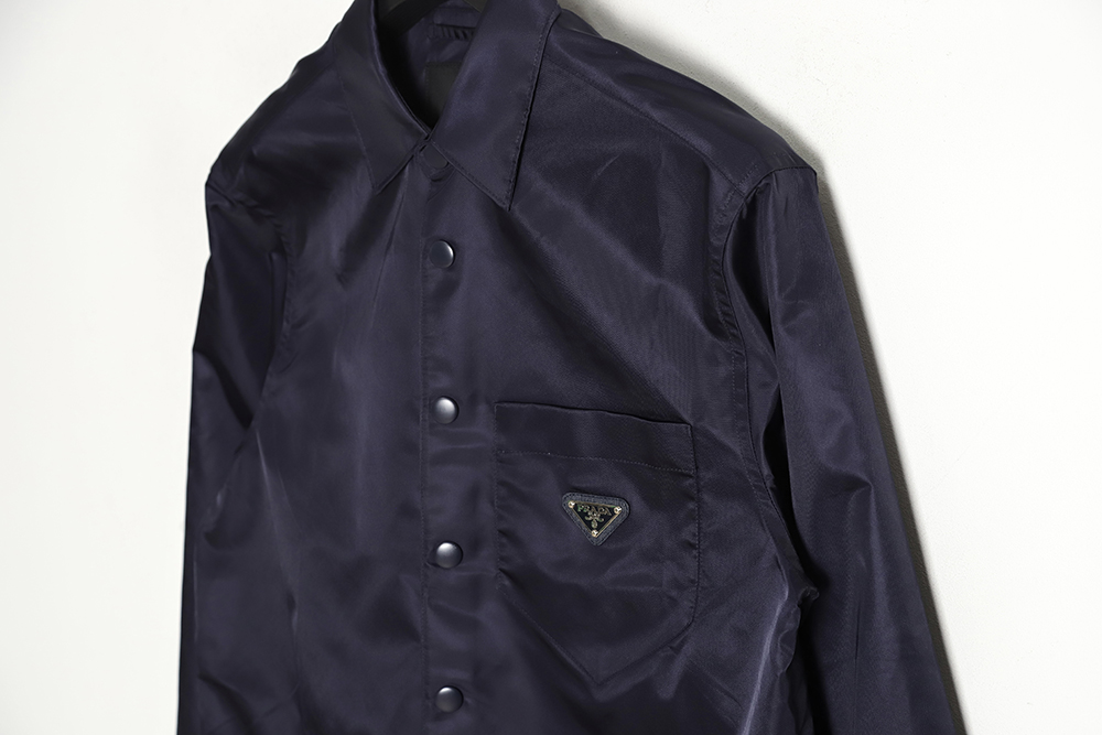 PRADA Prada RPD 23SS Recycled Nylon Long Sleeve Shirt
