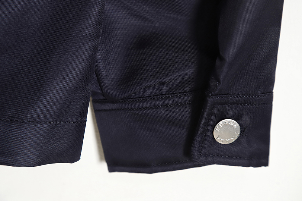 PRADA 23SS Re-Nylon Double Pocket Long Sleeve Shirt Jacket