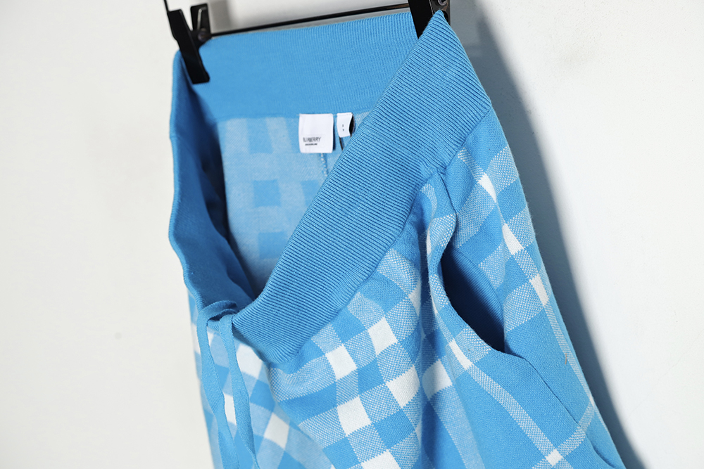 Burberry BBR 23SS Check Wool Shorts