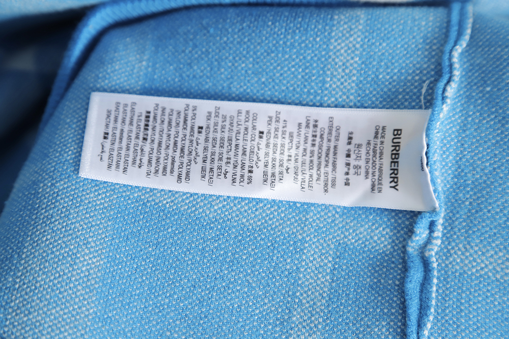 Burberry BBR 23SS Check Wool Short Sleeve T-Shirt