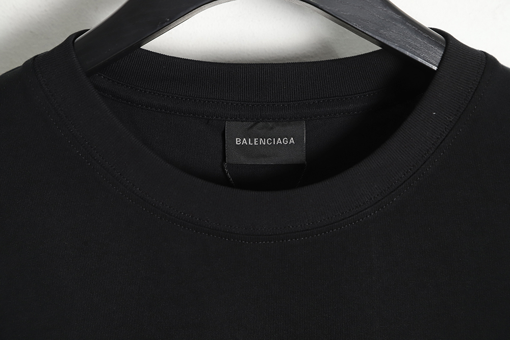 Balenciaga Balenciaga BLCG 23SS BB small embroidery short-sleeved T-shirt TSK3