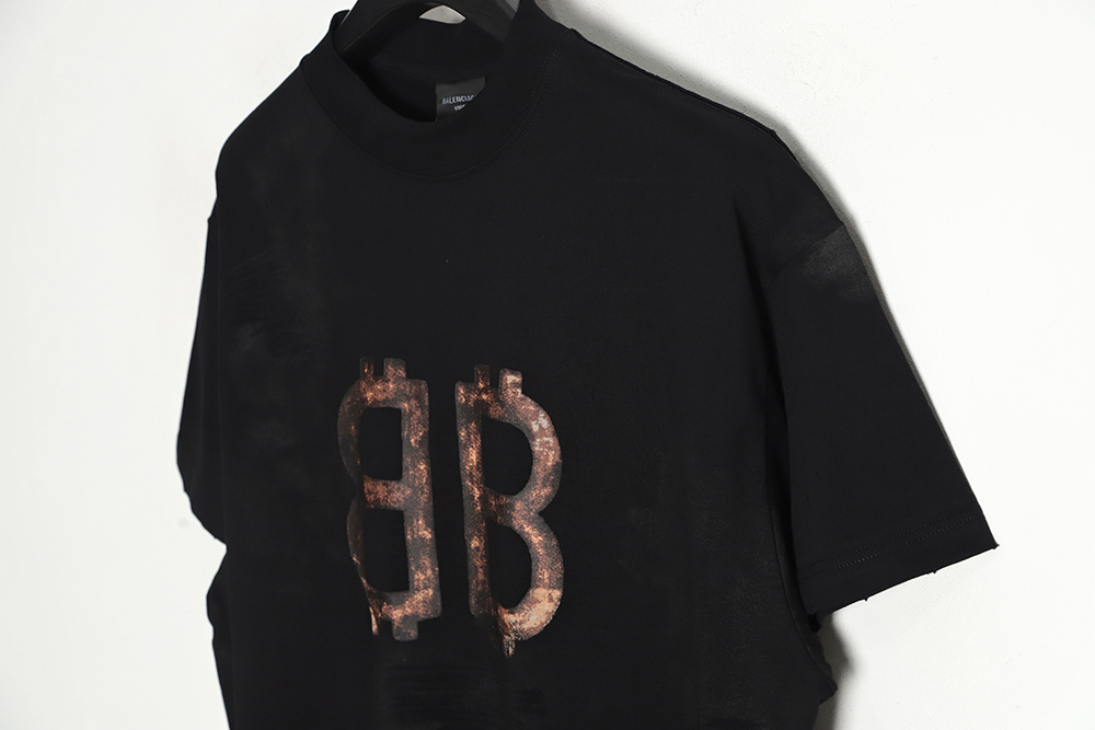 Balenciaga Balenciaga 23SS BB Bitcoin Short Sleeve T-Shirt