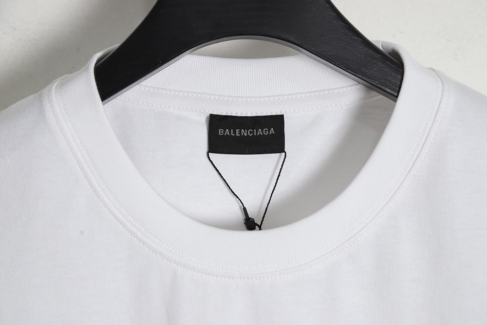 Balenciaga Balenciaga BLCG 23SS BB small embroidery short-sleeved T-shirt TSK2