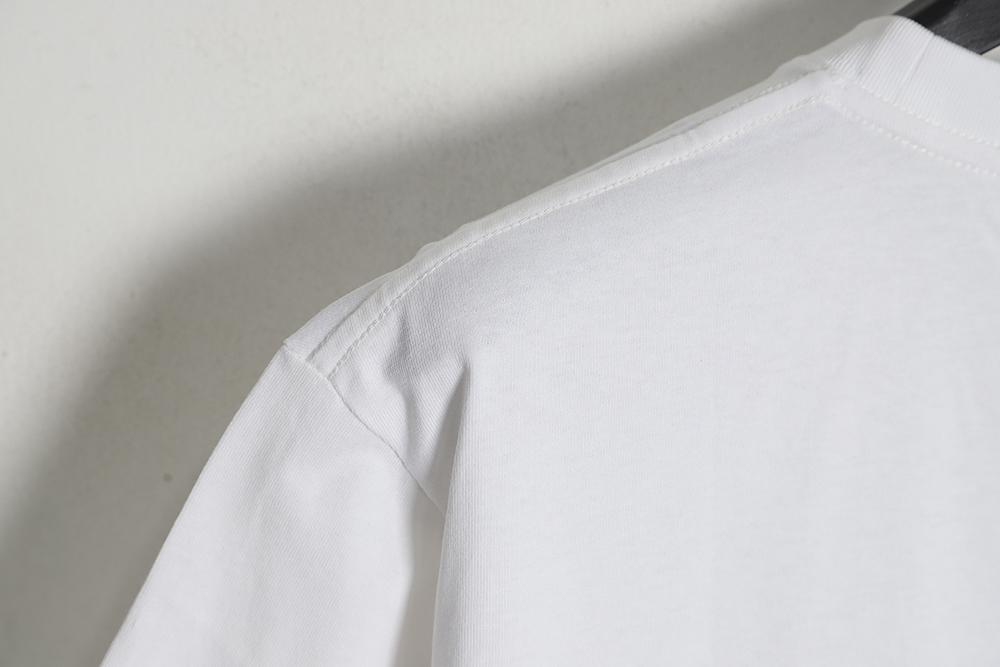 Balenciaga Balenciaga BLCG 23SS BB small embroidery short-sleeved T-shirt TSK2