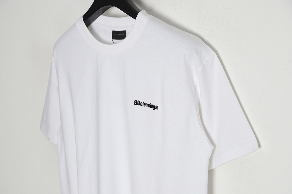 Balenciaga Balenciaga BLCG 23SS BB small embroidery short-sleeved T-shirt TSK2