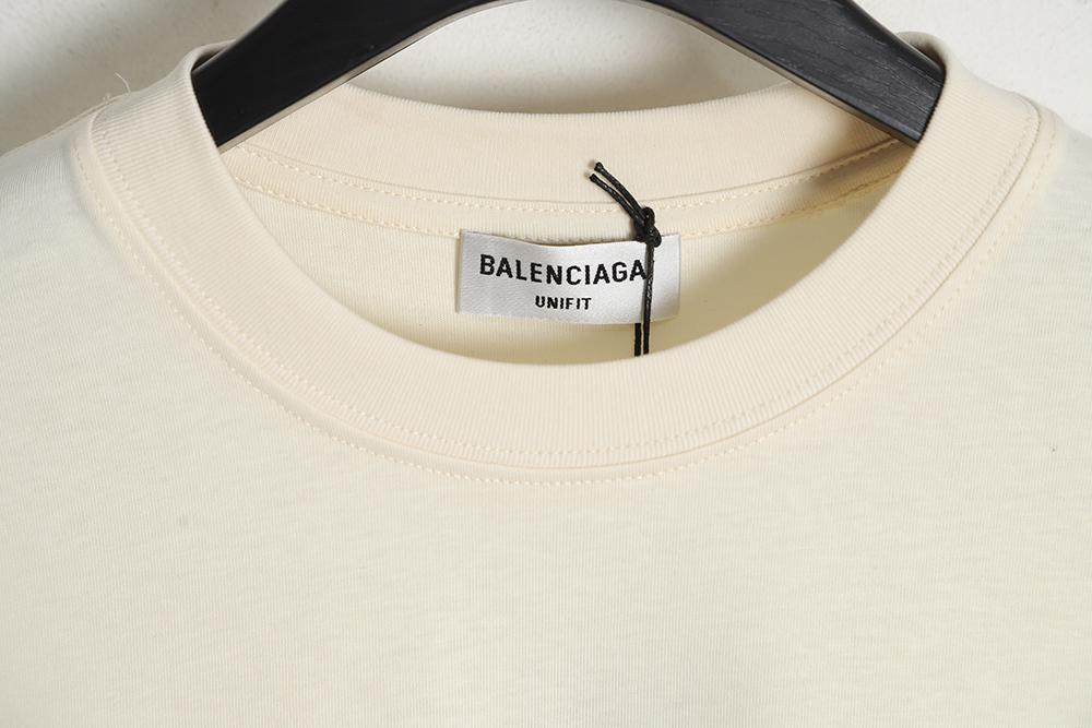Balenciaga Balenciaga 23SS full print Logo full standard short-sleeved T-shirt