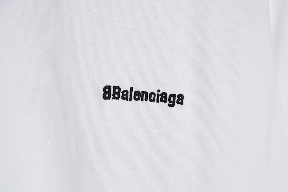 Balenciaga Balenciaga BLCG 23SS BB small embroidery short-sleeved T-shirt TSK2