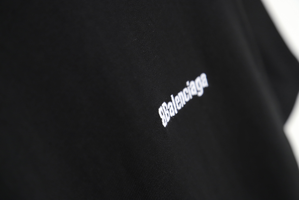 Balenciaga Balenciaga BLCG 23SS BB small embroidery short-sleeved T-shirt TSK3