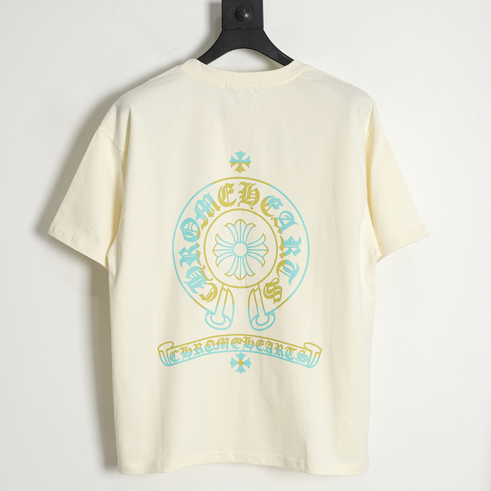 Chrome Hearts Chrome Hearts Sanskrit smudged short-sleeved T-shirt