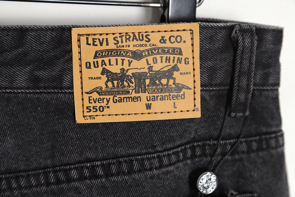 Chrome Hearts Classic Leather Label Cross Denim Trousers