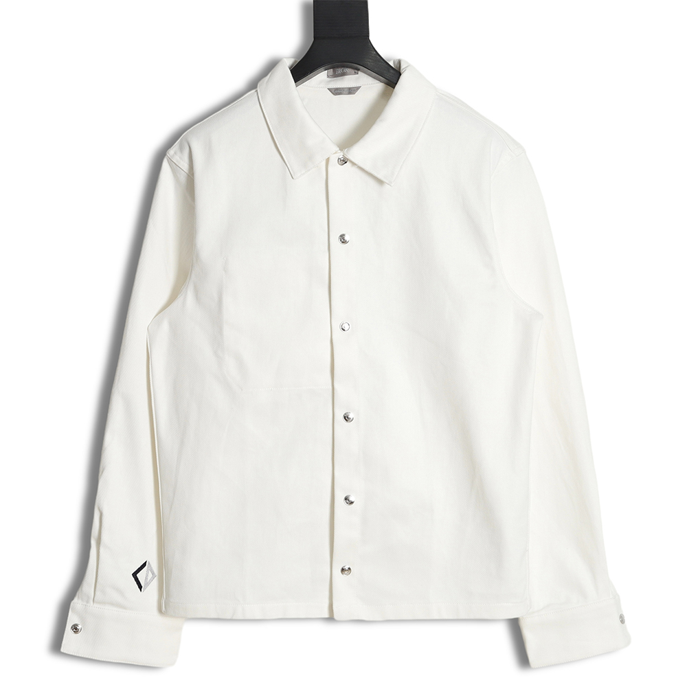 Dior Dior CD 23SS back diamond embroidery long-sleeved shirt jacket