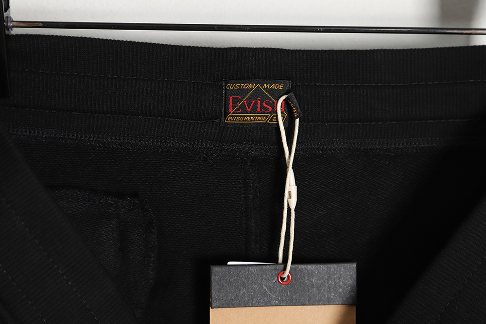 Evisu Fushen 23ss Big M print shorts