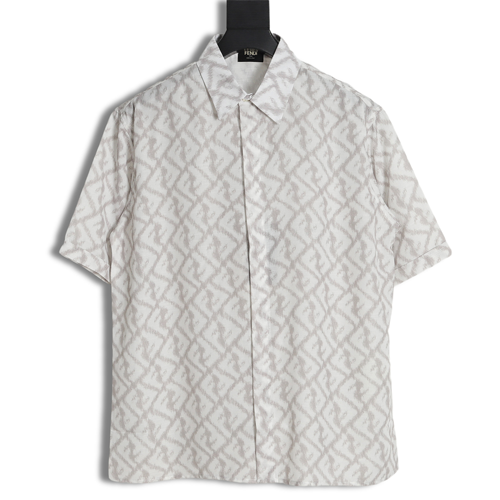 Fendi Fendi 23SS all over print short sleeve shirt