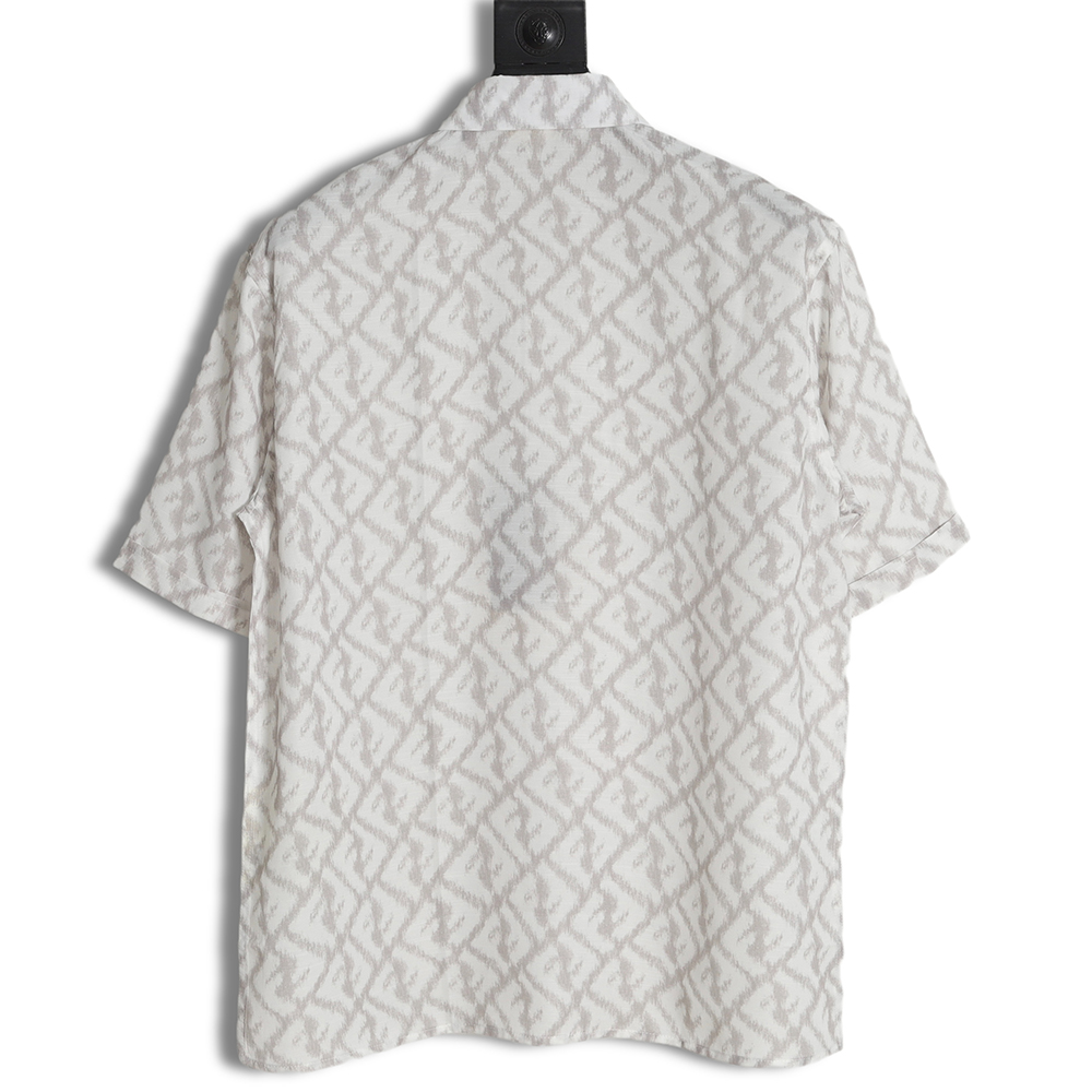 Fendi Fendi 23SS all over print short sleeve shirt