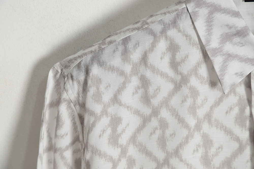 Fendi Fendi 23SS all over print short sleeve shirt
