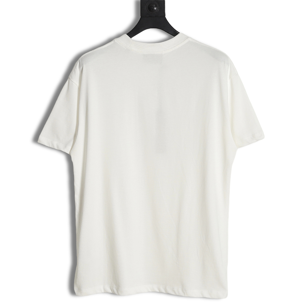 Fear of God FOG essential double line silicone nameplate short-sleeved T-shirt