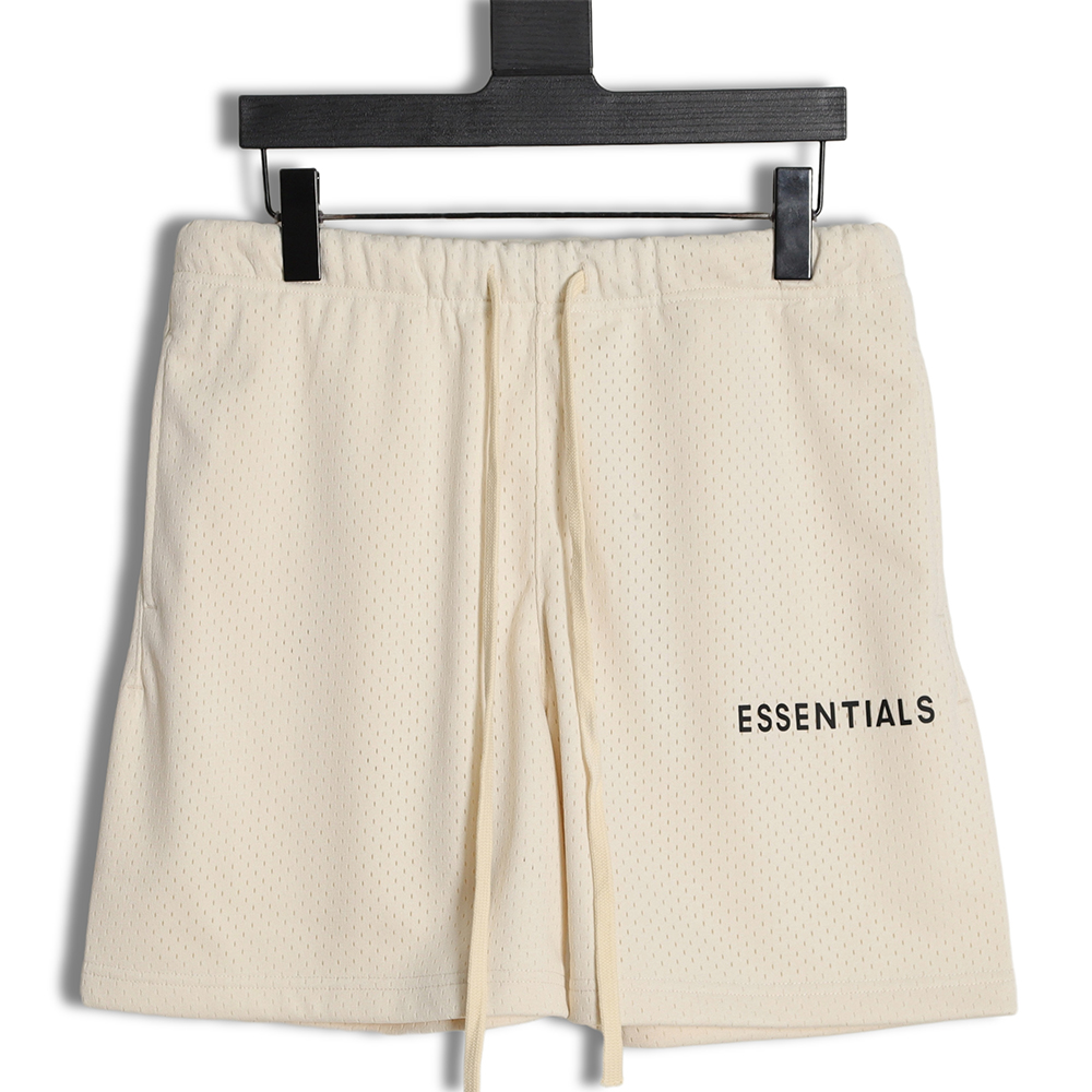 Fear of God FOG essential double line mesh shorts
