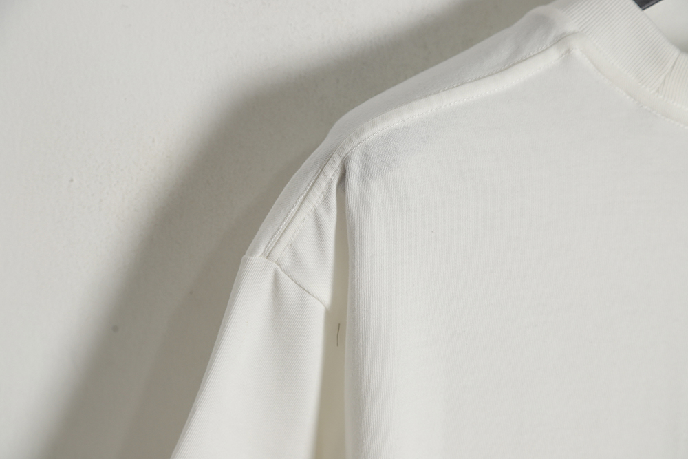Fear of God FOG essential double line silicone nameplate short-sleeved T-shirt
