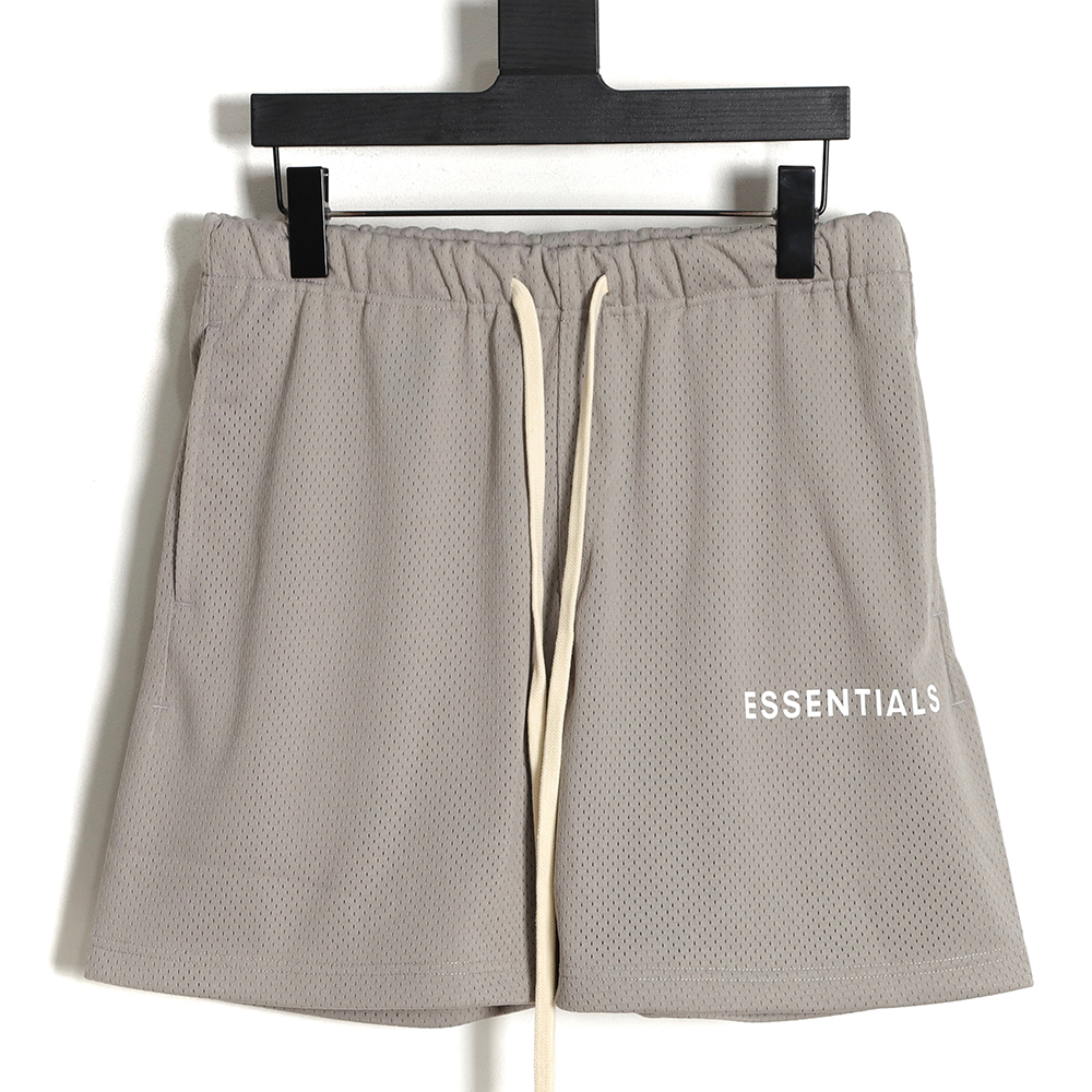 Fear of God FOG essential double line mesh shorts TSK1