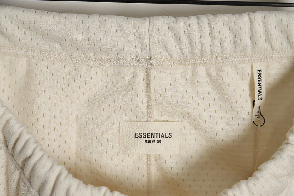 Fear of God FOG essential double line mesh shorts