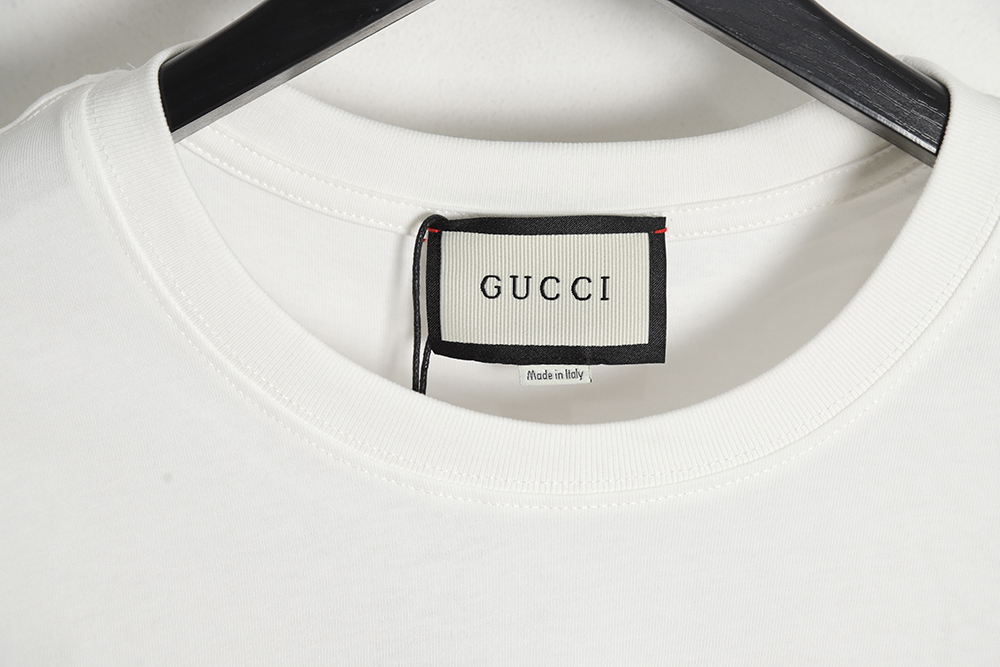 Gucci Gucci new front and rear colorful letters T-shirt