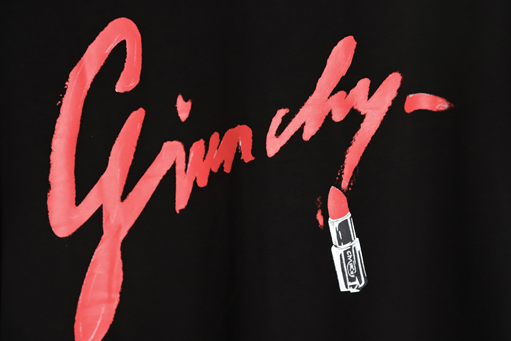Givenchy Givenchy Valentine''s Day Series Alphabet Lipstick Short Sleeve TSK1