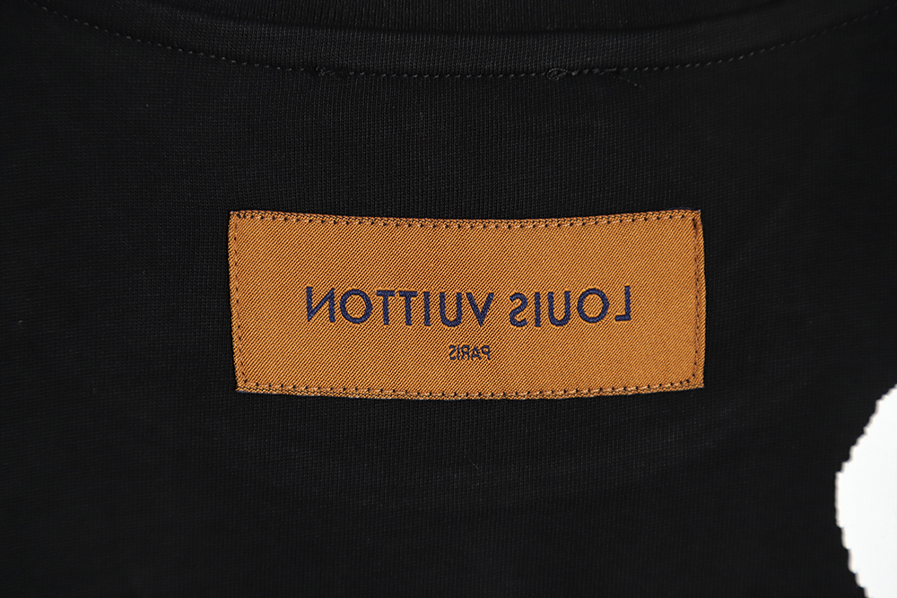 Louis vuitton LV Louis Vuitton jazz small print short-sleeved T-shirt