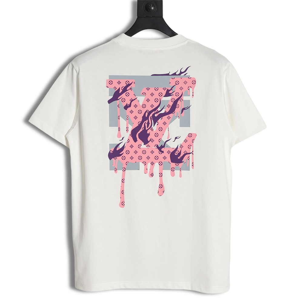 Louis Vuitton Louis Vuitton LV Pink Tassel Short Sleeve T-Shirt