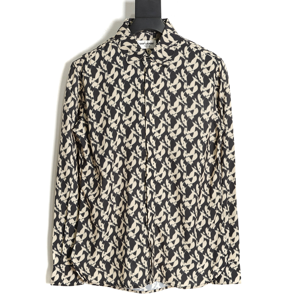 Saint Lauren Paris Saint Laurent 23SS slp printed shirt