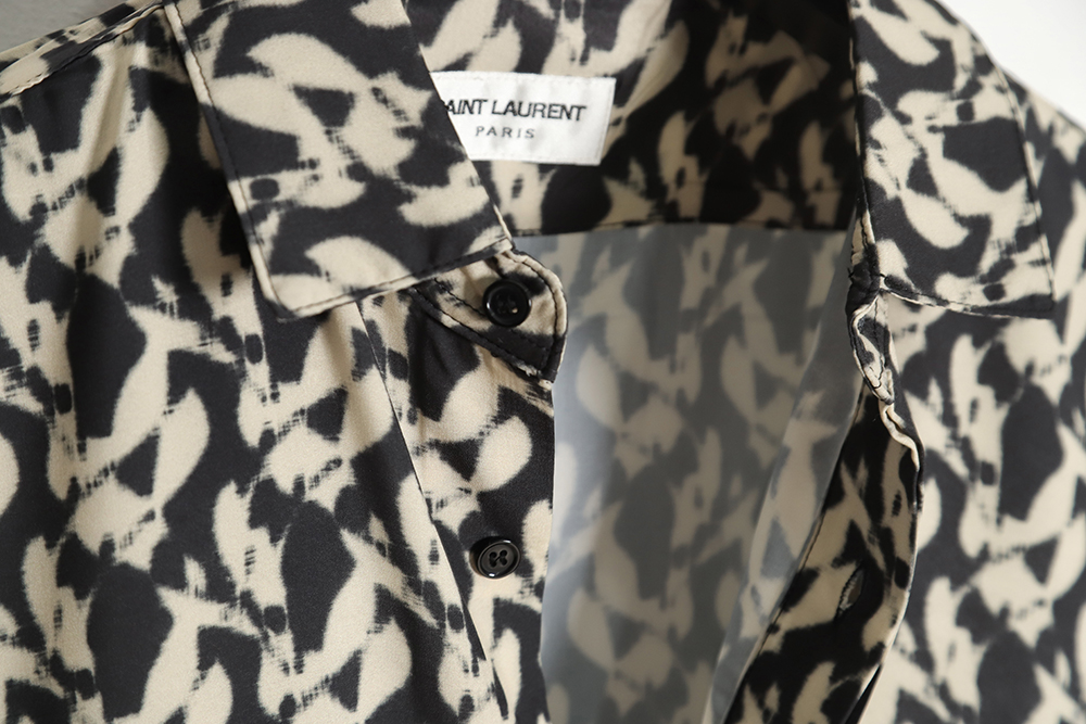 Saint Lauren Paris Saint Laurent 23SS slp printed shirt