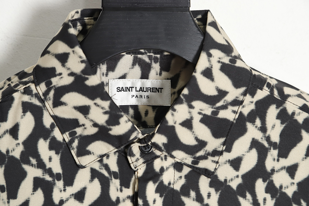 Saint Lauren Paris Saint Laurent 23SS slp printed shirt