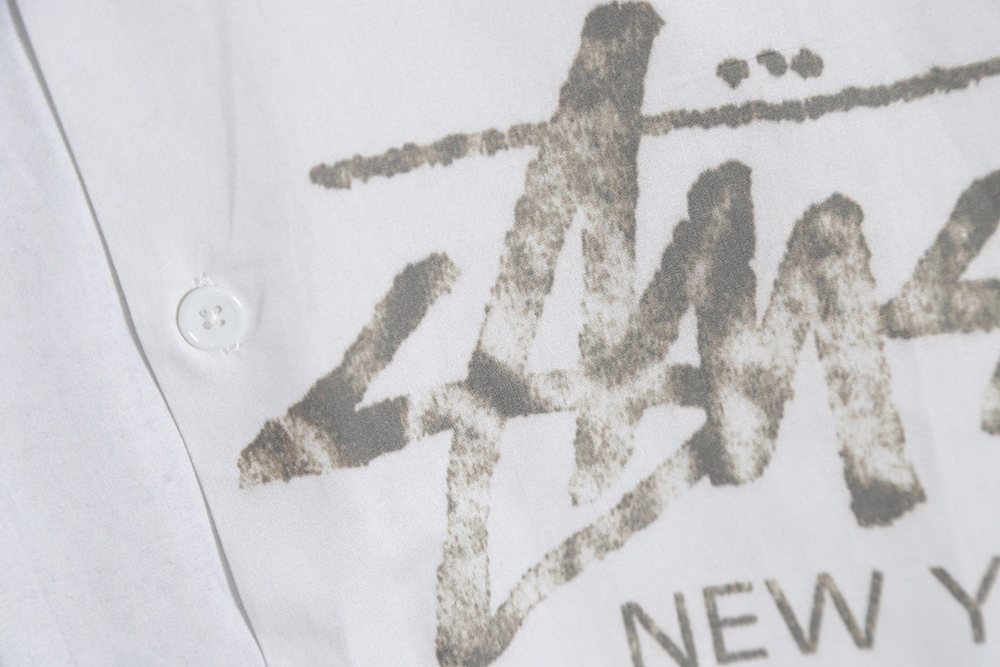 Stussy World Tour Digital Print Long Sleeve Shirt