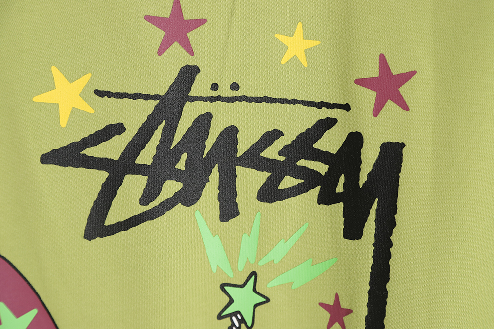 Stussy Sorcerer graphic print short sleeves