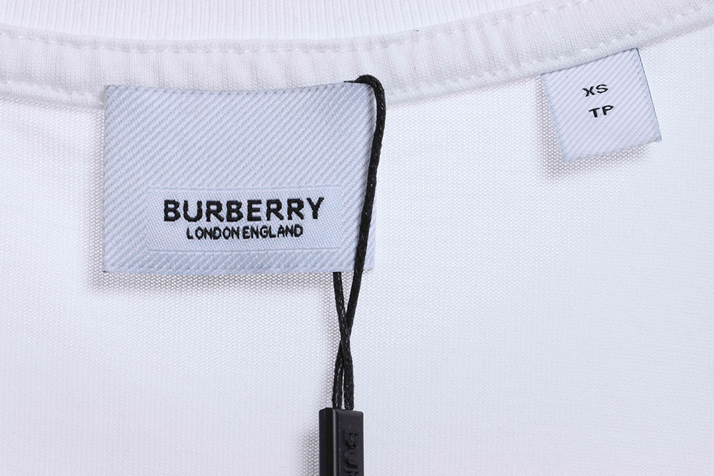 Burberry Chest Plaid TB Embroidery Short Sleeve TSK1