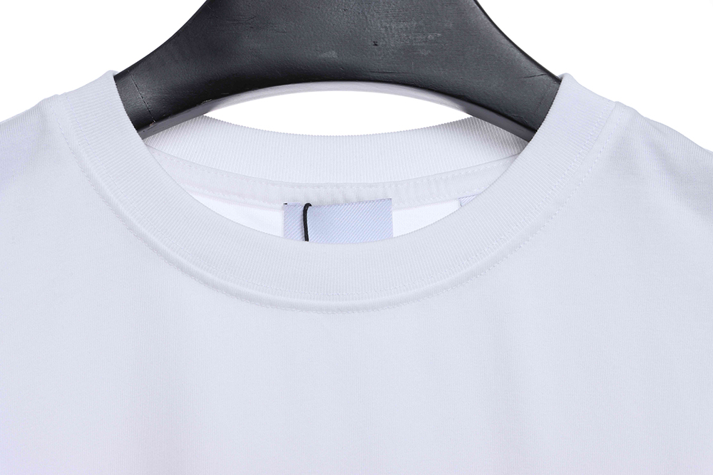 Burberry Chest Plaid TB Embroidery Short Sleeve TSK1