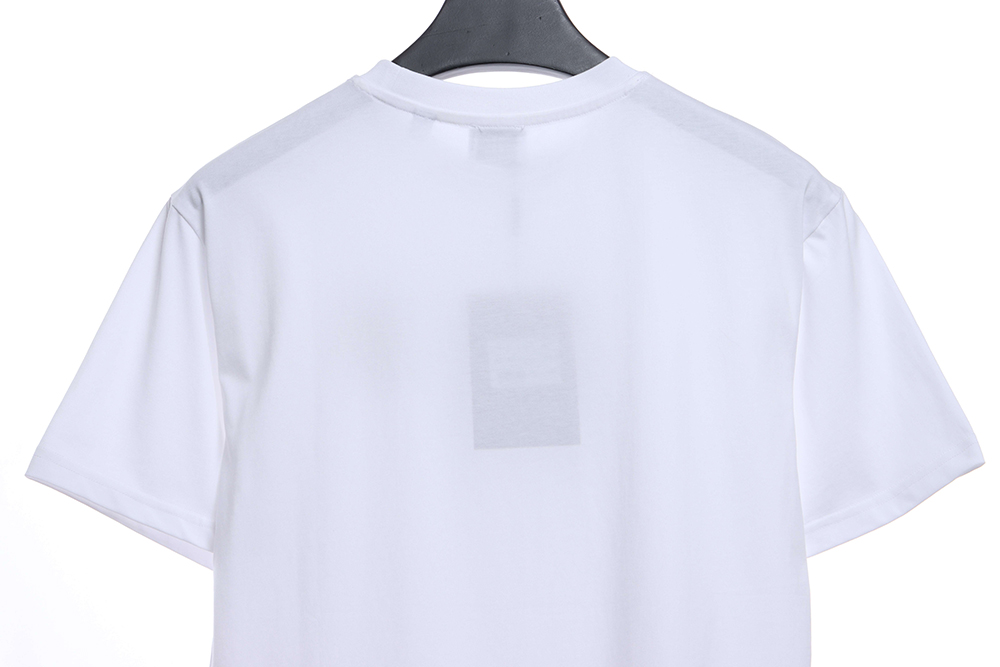 Burberry Chest Plaid TB Embroidery Short Sleeve TSK1