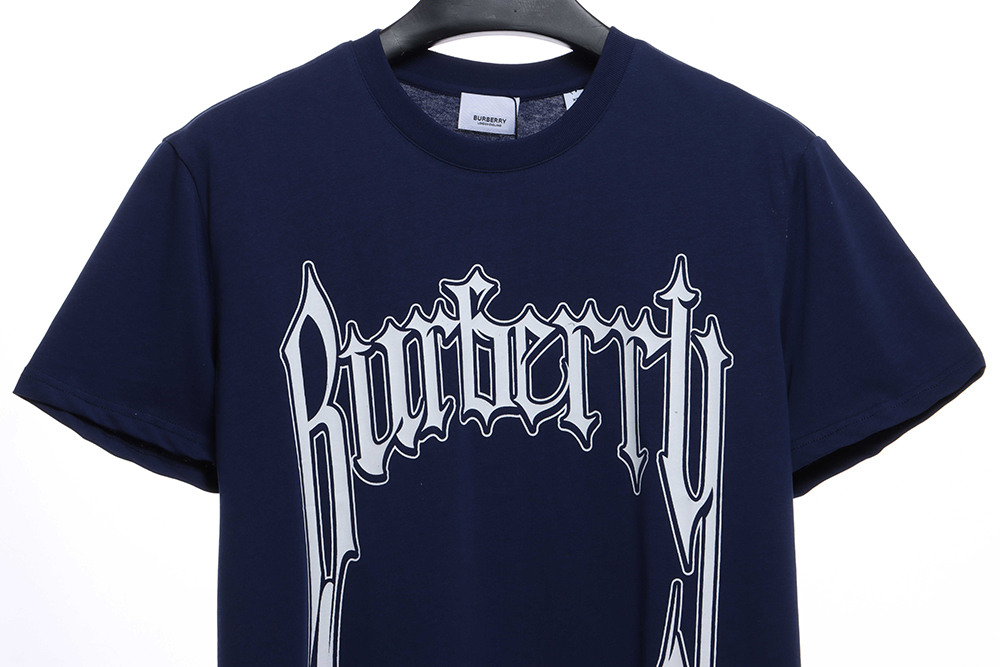 Burberry catwalk LOGO print short sleeve TSK2