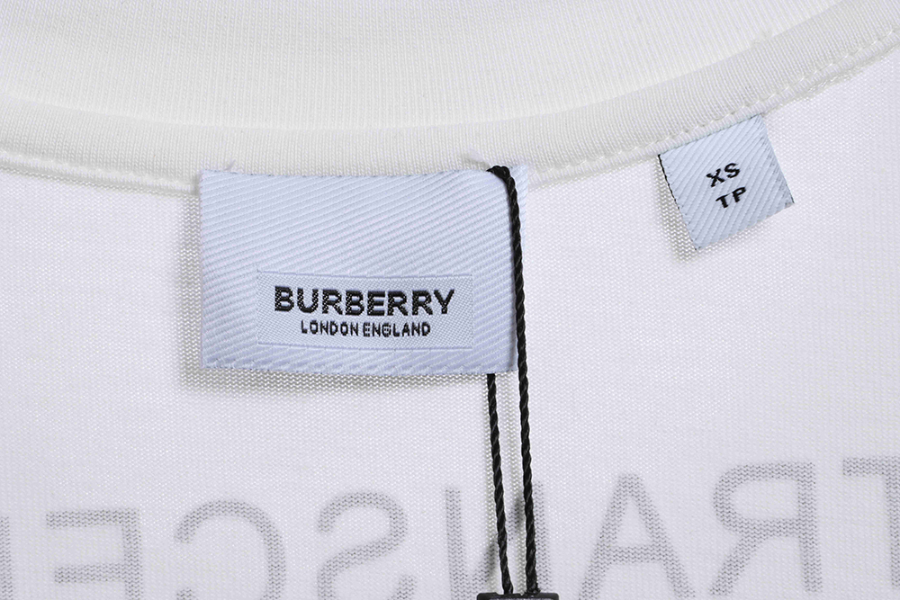 Burberry catwalk LOGO print short sleeves