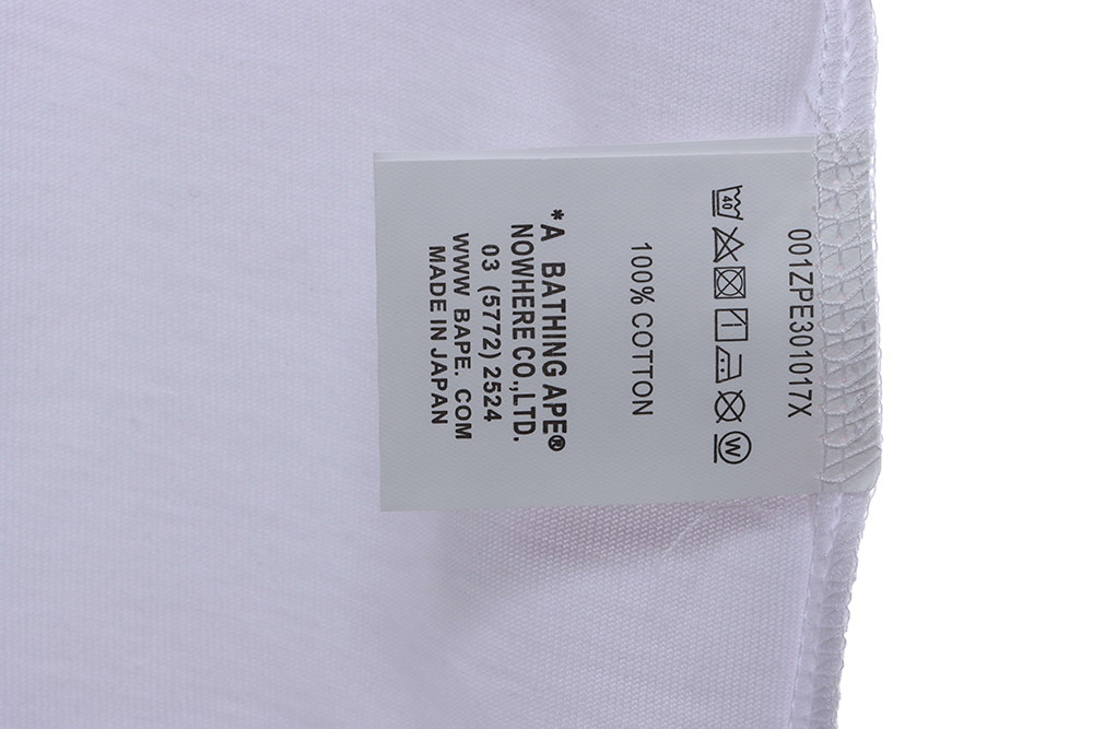 BAPE sketch ape head short sleeves