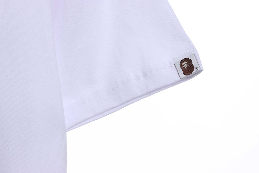 BAPE sketch ape head short sleeves