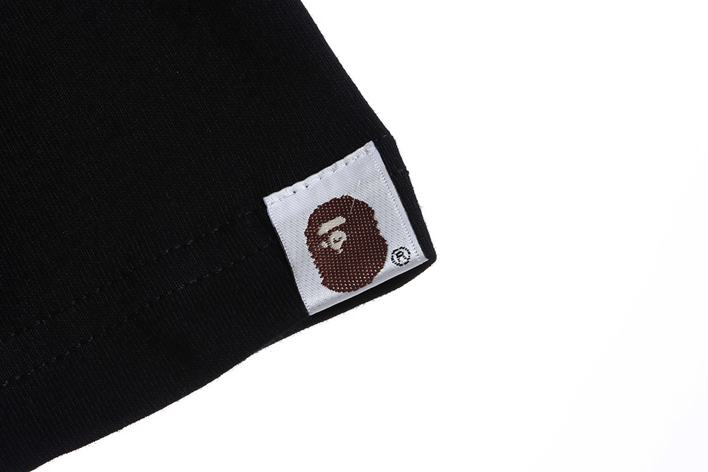 BAPE ape head multi-color camouflage short sleeve TSK1